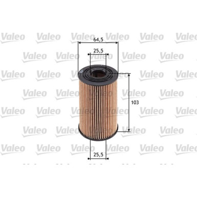 VALEO Ölfilter 586533 VALEO Ölfilter 586533