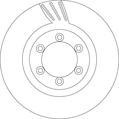 Bremsscheibe Ssangyong P. Rexton 2.9Td/3.2 4X4 04 DF6881 Bremsscheibe Ssangyong P. Rexton 2.9Td/3.2 4X4 04 DF6881
