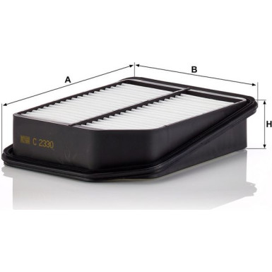 Mann & Hummel Luftfilter PKW Suzuki Grand Vitara 05 C 2330
