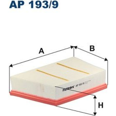 FILTRON Luftfilter AP 193/9