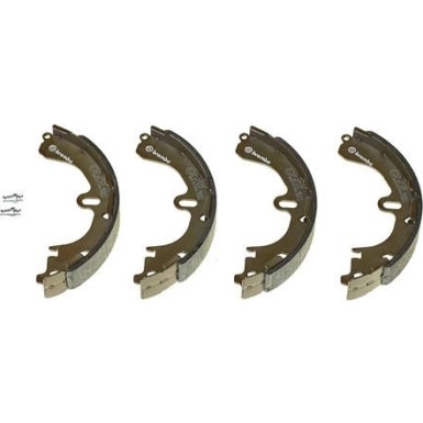 Bremsbackensatz HA TOYOTA Caldina, Corolla 87-02 ESSENTIAL LINE S 83 531 Bremsbackensatz HA TOYOTA Caldina, Corolla 87-02 ESSENTIAL LINE S 83 531