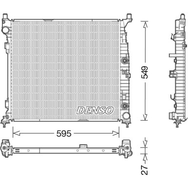 DENSO Motorkühler DRM17055