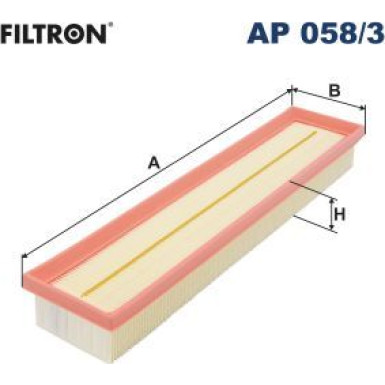 FILTRON Luftfilter AP 058/3