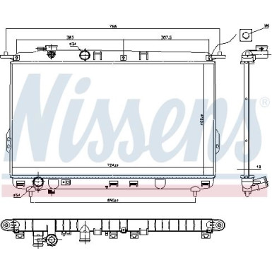 Wasserkühler PKW 67026