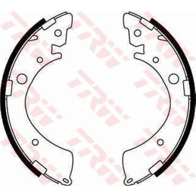 86 461 008 Bremsbacken GS8245 86 461 008 Bremsbacken GS8245
