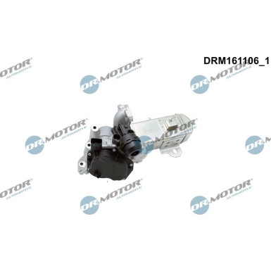 KÜHLER, ABGASRÜCKFÜHRUNG DRM161106 KÜHLER, ABGASRÜCKFÜHRUNG DRM161106