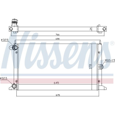 Wasserkühler PKW 67304