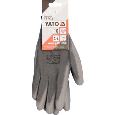 Nylon-Arbeitshandschuhe Größe 10 YT-7472 Nylon-Arbeitshandschuhe Größe 10 YT-7472