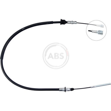 A.B.S. Handbremsseil Seilzug Festellbremse K17589 A.B.S. Handbremsseil Seilzug Festellbremse K17589