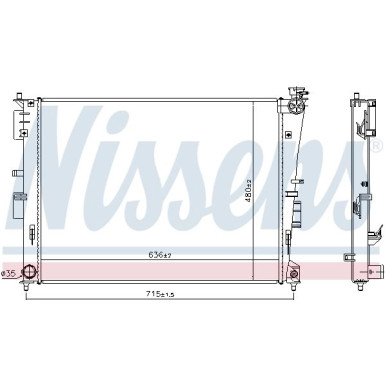 Wasserkühler PKW 66780 Wasserkühler PKW 66780