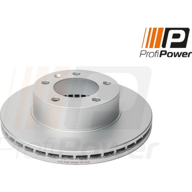 PROFIPOWER Bremsscheibe 3B1088