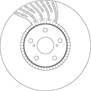 82 481 135 Bremsscheibe VA li DF4855S 82 481 135 Bremsscheibe VA li DF4855S