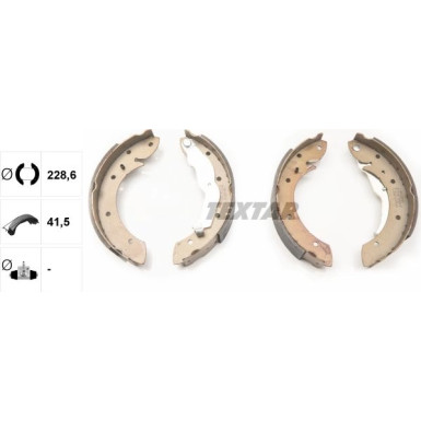 Bremsbacken Renault Megane 91050000