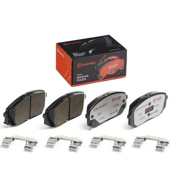 BREMBO Bremsklötze Xtra VA HYUNDAI Kona KIA Ceed 15 XTRA LINE P 30 093X BREMBO Bremsklötze Xtra VA HYUNDAI Kona KIA Ceed 15 XTRA LINE P 30 093X