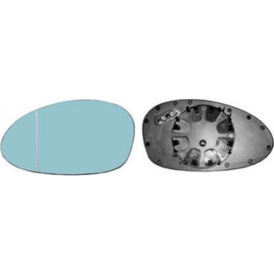 Spiegelglas, Außenspiegel 657837 Spiegelglas, Außenspiegel 657837