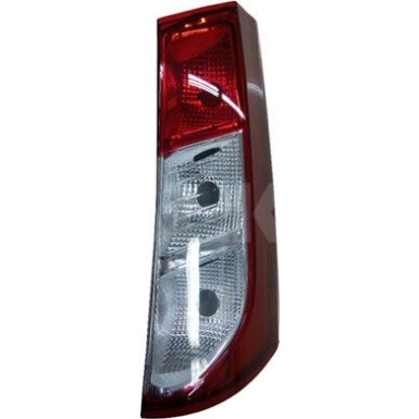 Heckleuchte R O K-PLATTE ROT/WEISS +RFL DACIA DOKKER 11,12 2070,659,1