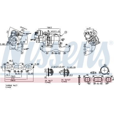 Nissens Turbo 93446 Nissens Turbo 93446
