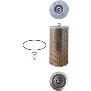 MAHLE Ölfilter OX 69D MAHLE Ölfilter OX 69D