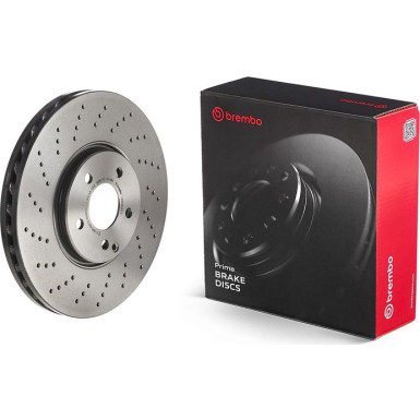 15 481 088 Bremsscheibe VA MERCEDES W211,W220 (4matic) 02 PRIME LINE - UV Coated 09.A828.11