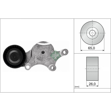 Spannrolle Nebentrieb 534 0075 20