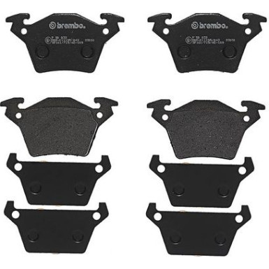 BREMBO Bremsklötze HA P 50 032 BREMBO Bremsklötze HA P 50 032