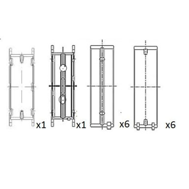 FAI AutoParts Kurbelwellenlager BM1064-STD FAI AutoParts Kurbelwellenlager BM1064-STD