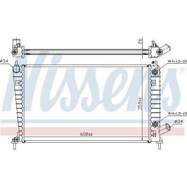 Wasserkühler PKW 68001A