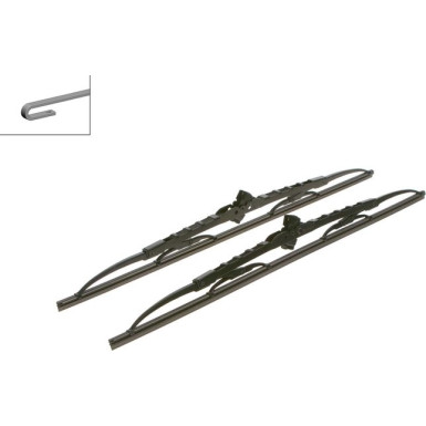 500 BOSCH Wischerblatt 3397118560 500 BOSCH Wischerblatt 3397118560