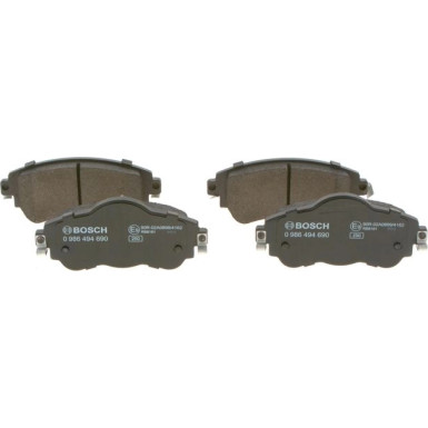 Bremsklötze CITROEN C4 0 986 494 690 Bremsklötze CITROEN C4 0 986 494 690