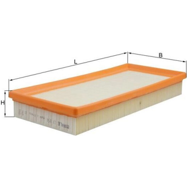MAHLE Luftfilter LX 854