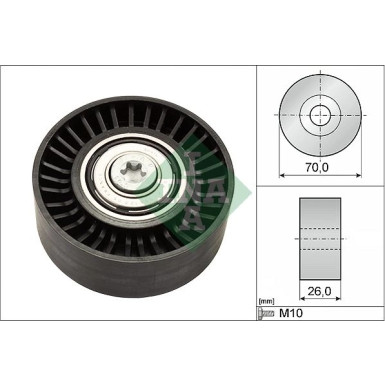 Spannrolle Nebentrieb ALFA 159,FIAT Punto,OPEL Astra H 532 0505 10 Spannrolle Nebentrieb ALFA 159,FIAT Punto,OPEL Astra H 532 0505 10
