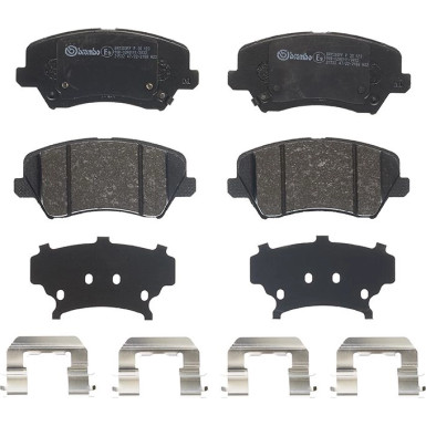 BREMBO Bremsklötze VA P 30 123 BREMBO Bremsklötze VA P 30 123