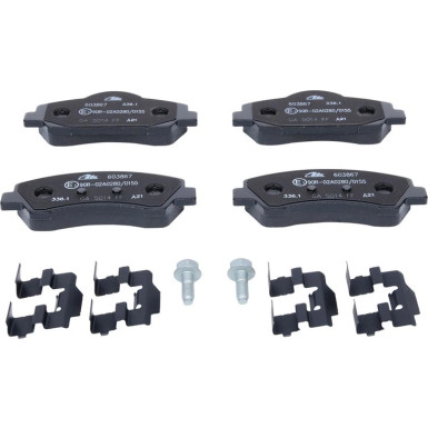 Bremsbelagsatz Peugeot P. 301 1.2-1.6 12 13.0460-3867.2 Bremsbelagsatz Peugeot P. 301 1.2-1.6 12 13.0460-3867.2