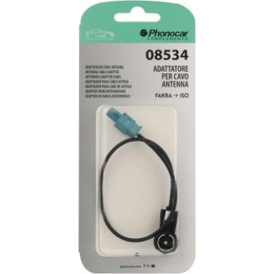 Phonocar Antennen-Adapter Kabel FAKRA ISO 30 cm Antennen-Adapter Kabel FAKRA -> ISO 08534