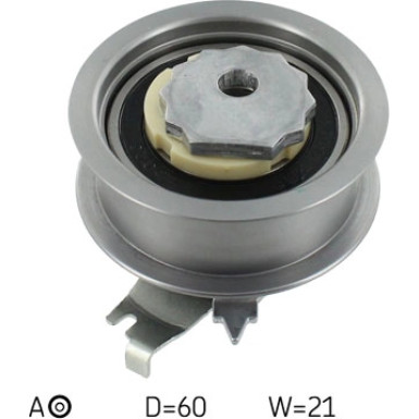 Spannrolle Synchrontrieb AUDI,SEAT,SKODA,VW VKM 11338 Spannrolle Synchrontrieb AUDI,SEAT,SKODA,VW VKM 11338