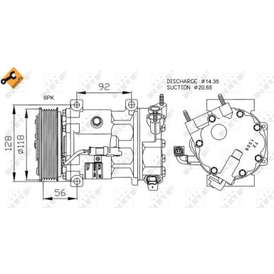 Kompressor, Klimaanlage EASY FIT 32240 Kompressor, Klimaanlage EASY FIT 32240