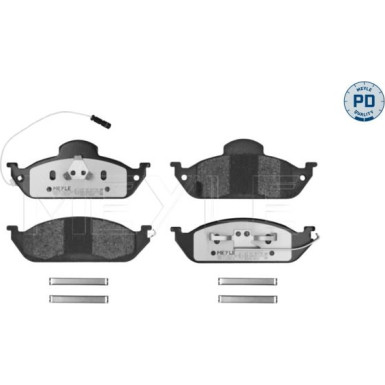 Bremsbelagsatz Db P. W163 Ml MEYLE-PD: Advanced performance and design 025 231 9317/PD Bremsbelagsatz Db P. W163 Ml MEYLE-PD: Advanced performance and design 025 231 9317/PD