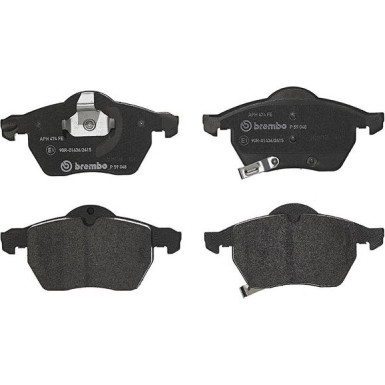 BREMBO Bremsklötze VA P 59 048 BREMBO Bremsklötze VA P 59 048