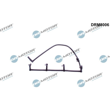 DR.MOTOR Schlauch, Leckkraftstoff DRM8006 DR.MOTOR Schlauch, Leckkraftstoff DRM8006