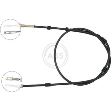 A.B.S. Handbremsseil Seilzug Festellbremse K14707 A.B.S. Handbremsseil Seilzug Festellbremse K14707