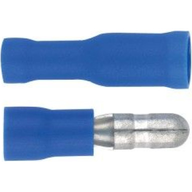 Phonocar Kabelschuh 4 mm 4 Stück männlich 4 Stück weiblich Rundstecker-Set 4+4 046092
