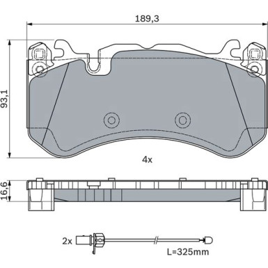 Bremsklötze AUDI A6 C6 04-18 0 986 494 973 Bremsklötze AUDI A6 C6 04-18 0 986 494 973