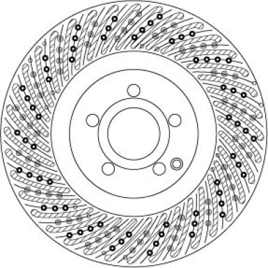 15 482 083 Bremsscheibe HA DF6775S 15 482 083 Bremsscheibe HA DF6775S