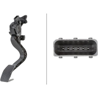 Sensor, Fahrpedalstellung 6PV 010 175-731 Sensor, Fahrpedalstellung 6PV 010 175-731