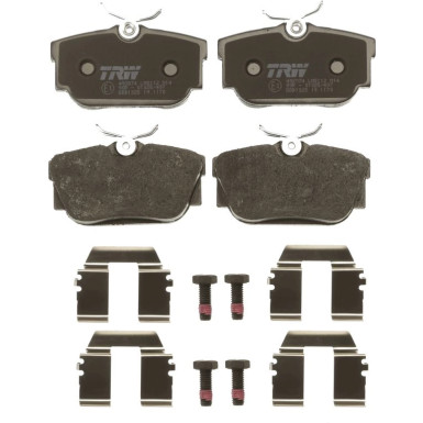 Bremsklötze HA VW T4 96 COTEC GDB1325 Bremsklötze HA VW T4 96 COTEC GDB1325
