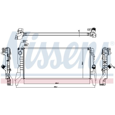 Wasserkühler PKW 60861 Wasserkühler PKW 60861