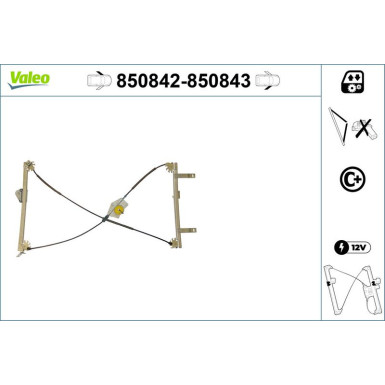 VALEO Fensterheber 850842