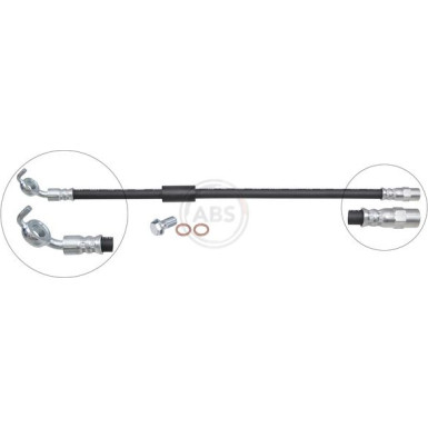 A.B.S. Bremsschlauch SL 1551