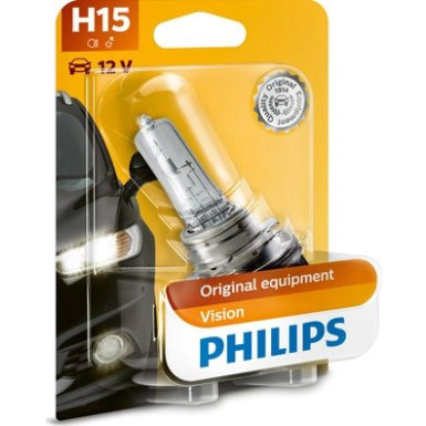 H15 12V 15/55W PGJ23t-1 Standard 1St Blister Philips 12580B1