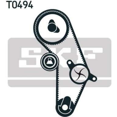 SKF Zahnriemensatz VKMA 95623 SKF Zahnriemensatz VKMA 95623